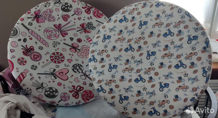 Матрас детский круглый