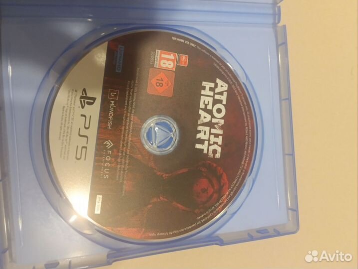 Atomic heart ps5 диск состояние нового