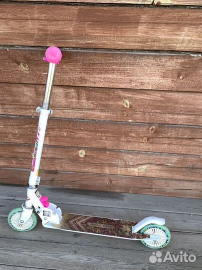 Самокат складной для девочки