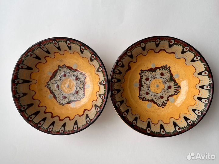 Керамическая тарелка ручной работы Болгария
