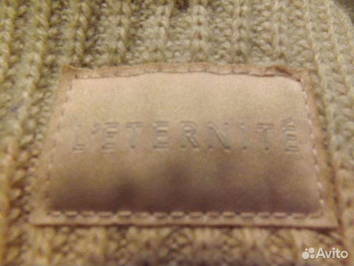 Шапка и перчатки новые L.eterite р.54-58 розовые