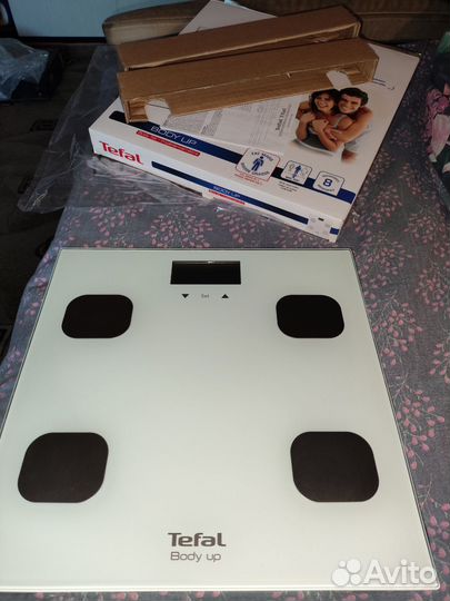 Весы напольные tefal body up