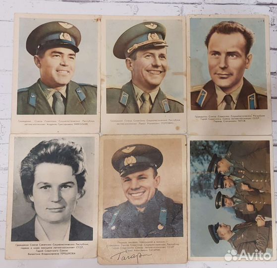 Почтовые открытки и календарики СССР