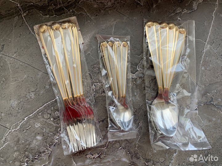 Набор вилок и ложек на 6 персон