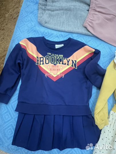 Вещи пакетом на девочку 3-4 года