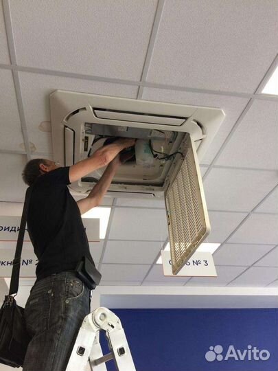 Обслуживание чистка заправка ремонт кондиционеров