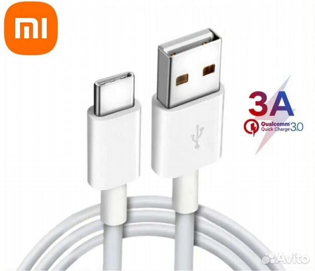 Кабель Honor Samsung Xiaomi USB Type-C