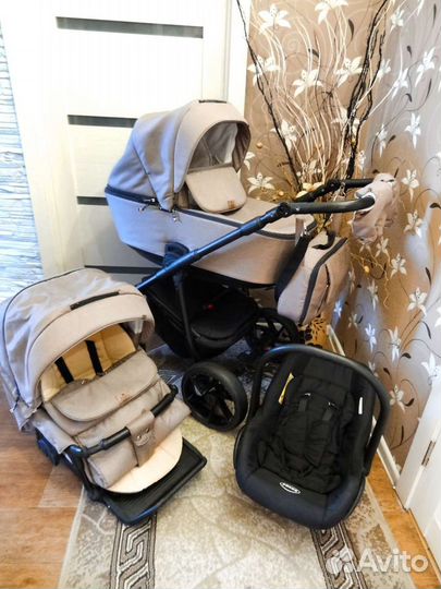 Коляска Bebe-Mobile gusto / reggio 2в1/3в1