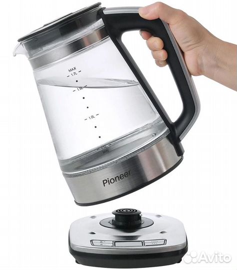 Чайник Pioneer strix, 1,7 л, 2200 Вт новый