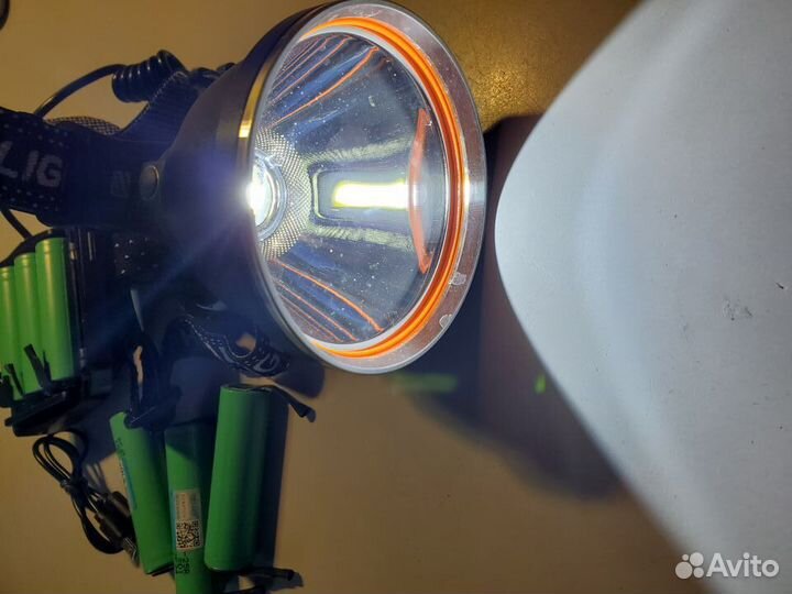 Новый налобный супер яркий фонарь-прожектор XHP90