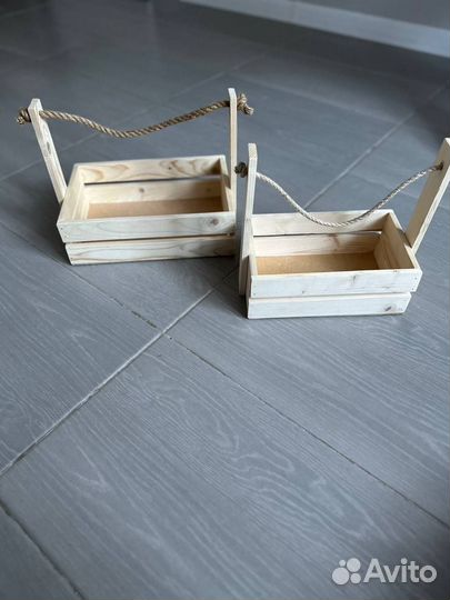 Деревянные ящики / Ящик деревянный с крышкой