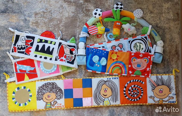 Развивающие игрушки пакетом