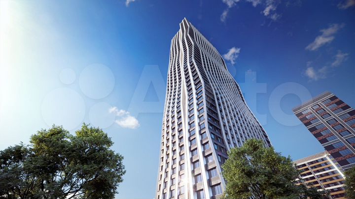 Квартира-студия, 27,4 м², 30/52 эт.