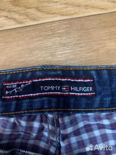 Tommy hilfiger джинсы широкие мужские