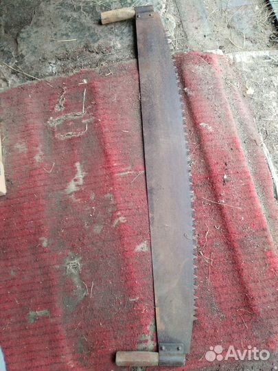 Пила двуручная СССР