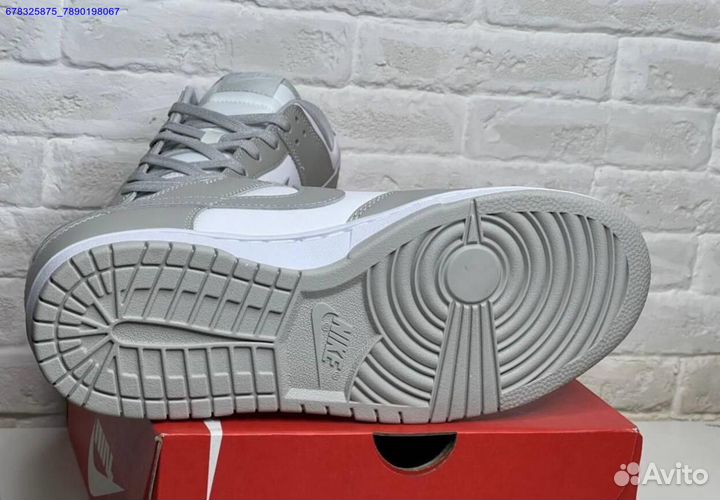 Кроссовки Nike Dunk Lоw Grey Fog Оpигинaл