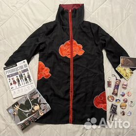 Джинсовая Куртка Акацуки Akatsuki Naruto M (98090)