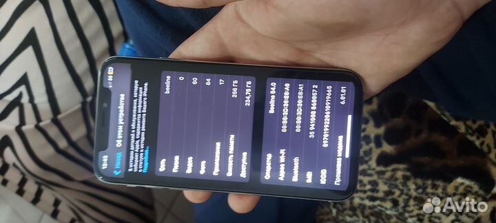 iPhone X, 256 ГБ