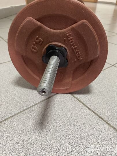 Штанга с изгнутым грифом