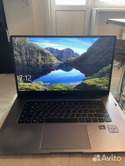 Ноутбук huawei matebook d15