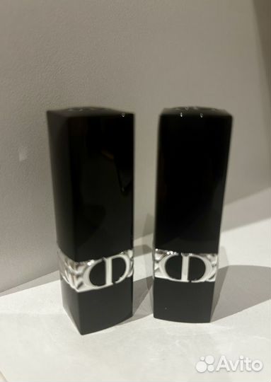 Помада Dior 100, 999 и тушь clarins объемная