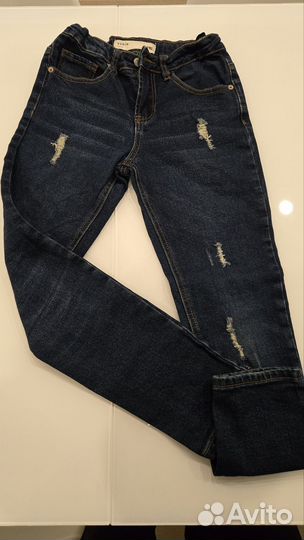 Джинсы для мальчика 140