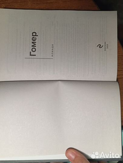 Книга 1 Гомер 