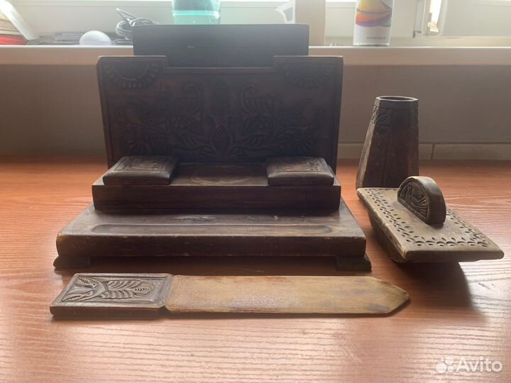 Старинный письменный набор