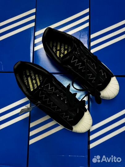 Adidas neighborhood X superstar 80S core black