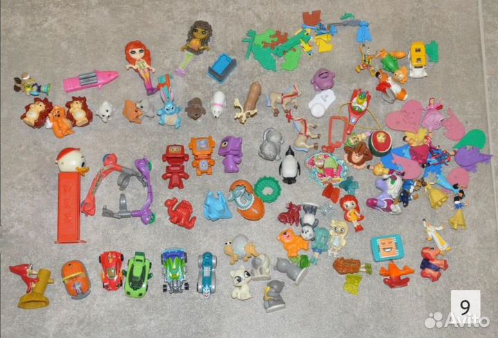 Игрушки из Kinder яиц и не только