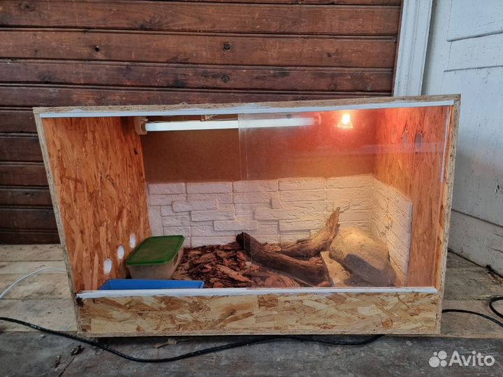 Террариум для рептилий (самодельный)