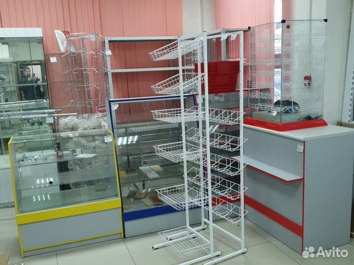Прилавки витрины с производства Стеллажи со склада
