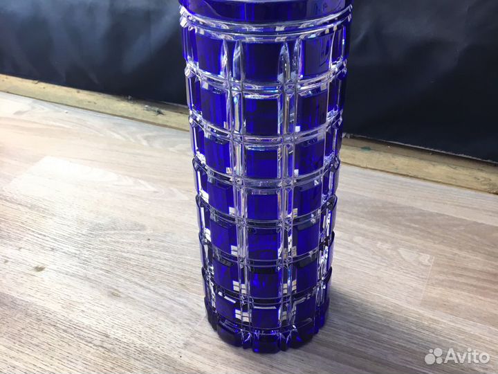 Вазочки цветной хрусталь