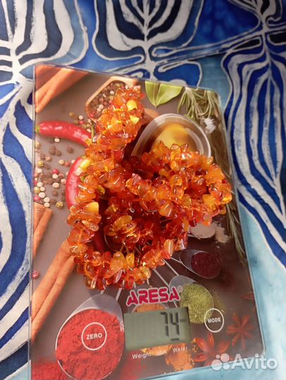 Янтарь СССР бусы браслет панно