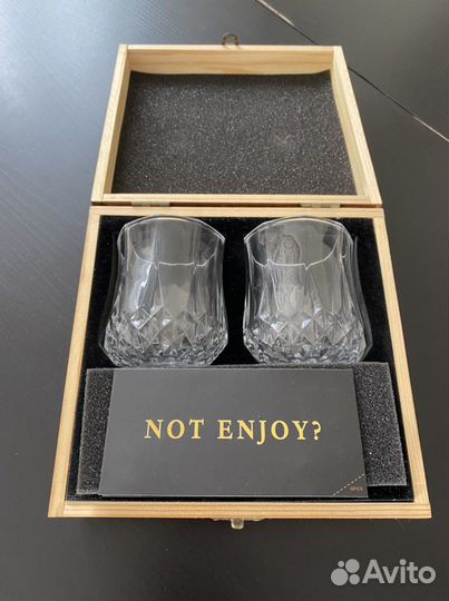 Набор камни для виски с бокалами iiimy