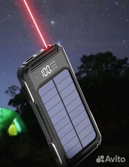 Новый солнечный внешний аккумулятор 25000 MAh