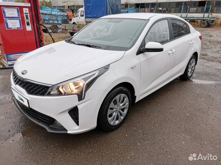 Kia Rio 1.6 AT, 2021, 54 000 км