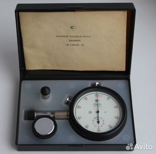 Тахометр механический стрелочный часовой тч-10Р