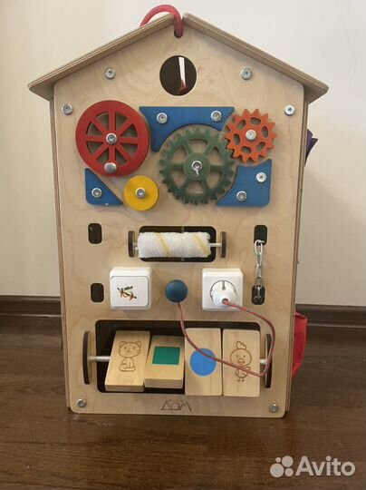 Бизиборд домик большой