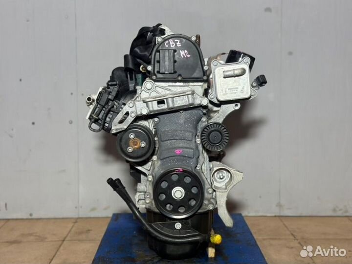 Двигатель Volkswagen Polo 5 6R HB CBZ 1.2T 80Т.км