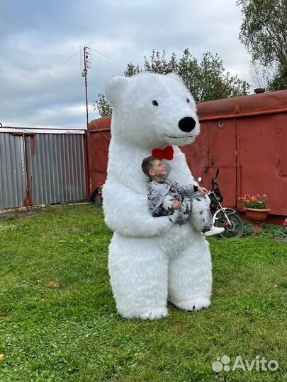 Белый мишка поздравление