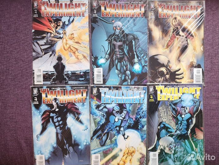 Twilightexperiment 1-6 wildstorm 2005