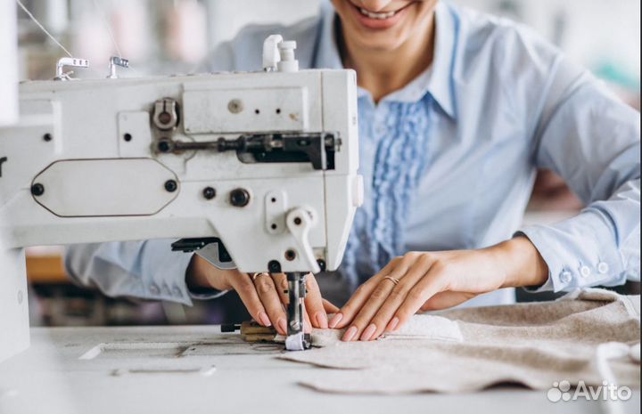 Требуются швеи на простыни на резинке.30руб