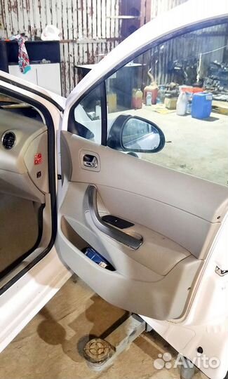 Дверная карта белая Пежо 308