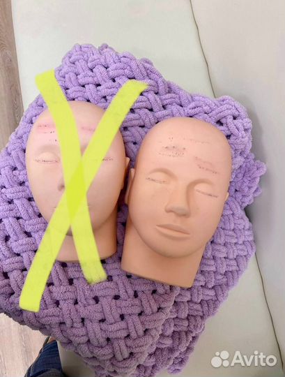 Голова манекен