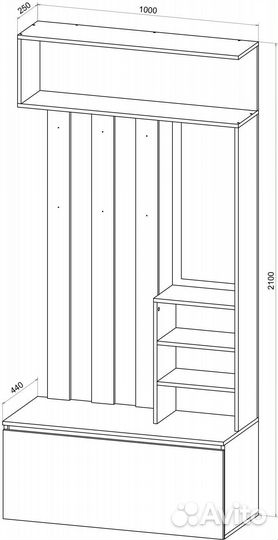 Прихожая Руссо