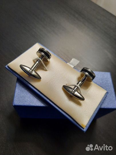 Запонки white cuff