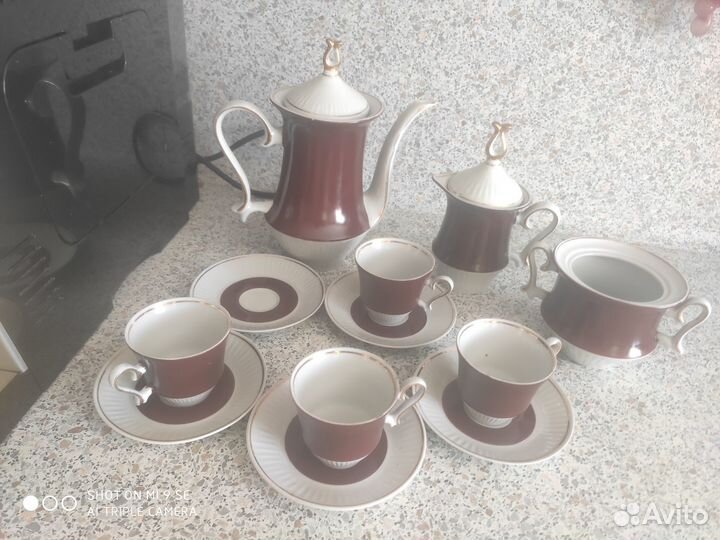 Кофейный сервиз из СССР