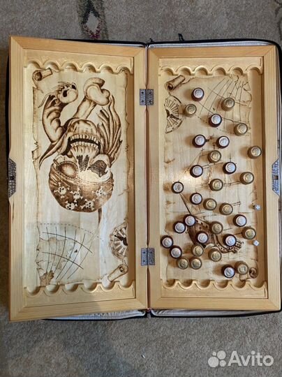 Нарды ручной работы