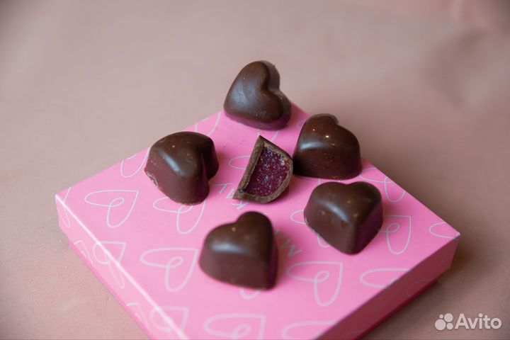 Без сахара Шоколадные конфеты ручной работы